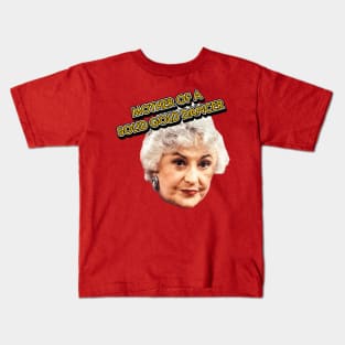 Mother of a Solid Gold Dancer Kids T-Shirt